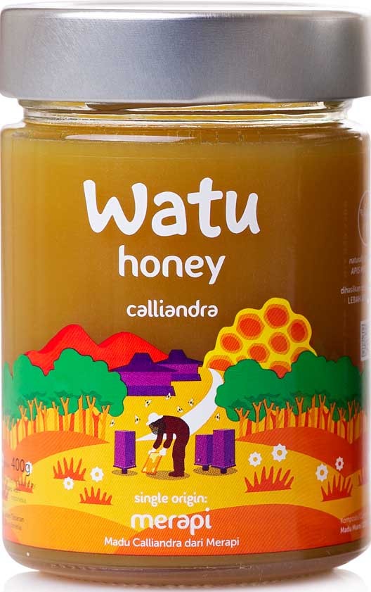 Watu Monofloral Honey - Calliandra (Central Java) 400gr