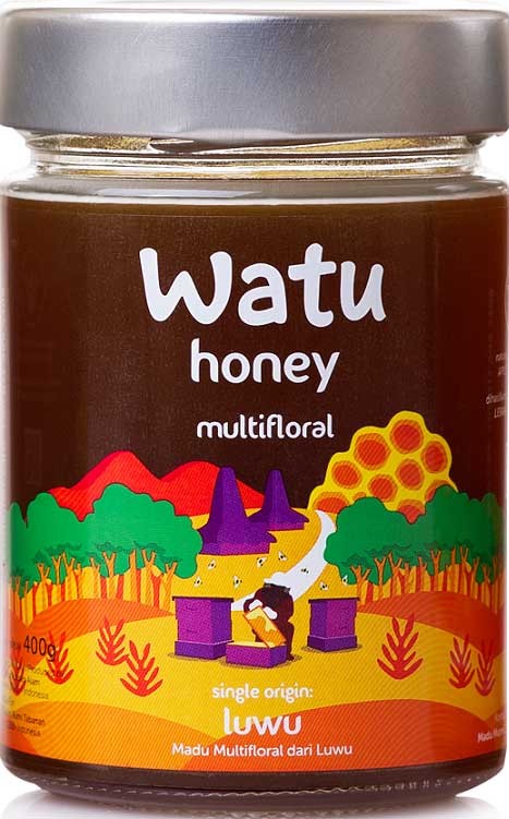 Watu Multifloral Honey - Luwu (South Sulawesi) 400gr
