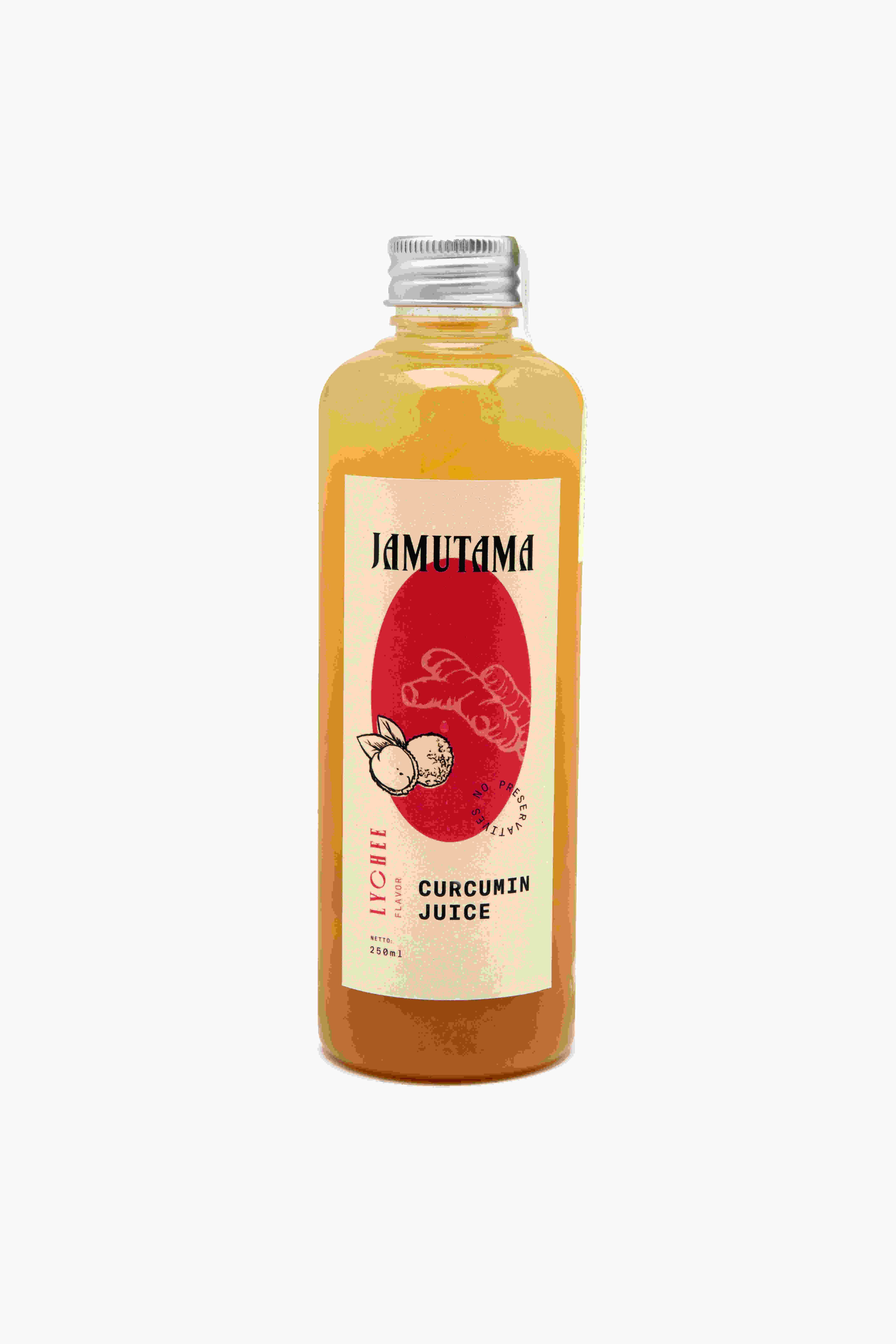 Jamutama Curcumin Juice Lychee / Kunyit Leci (250ml)