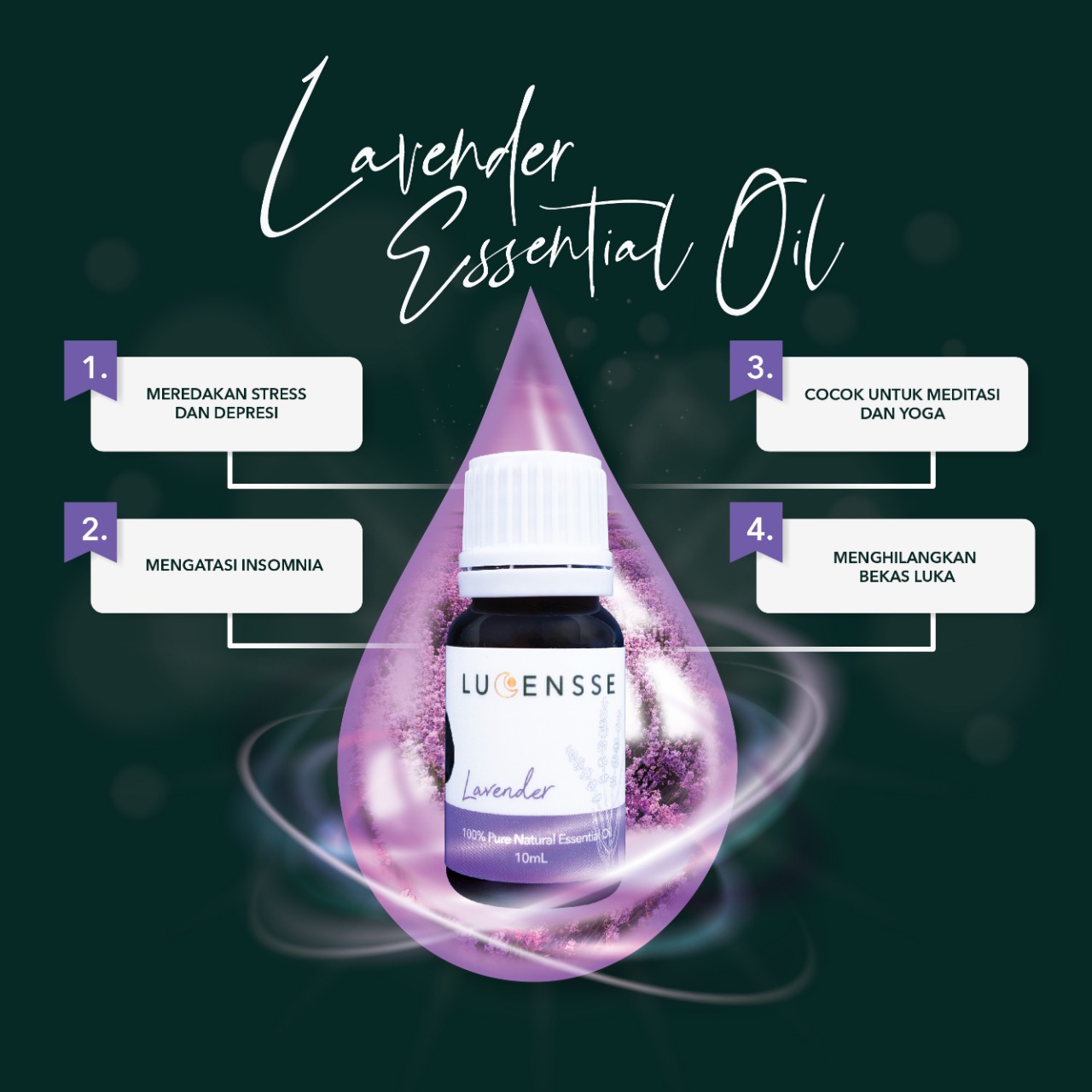 Lucensse Lavender Essential Oil 10 Ml